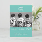 Save the Date フォト カード (スタンド正面)