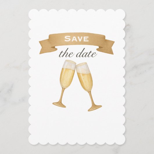 Save The Date フラット プログラム (正面)