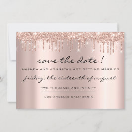Save The Date ブラックローズドリップス ネイビーブルー セーブザデート