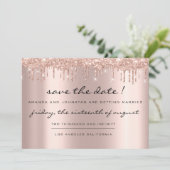 Save The Date ブラックローズドリップス ネイビー セーブザデート (スタンド正面)