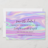 Save The Date ブラック ホログラム セーブザデート (正面)