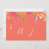 Save The Date ホログラフィックドリップス オレンジキャンディ セーブザデート (裏面)