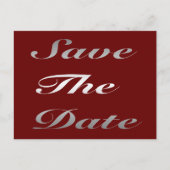 Save The Date ポストカード (正面)