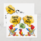  SAVE THE DATE ポストカード (正面/裏面)