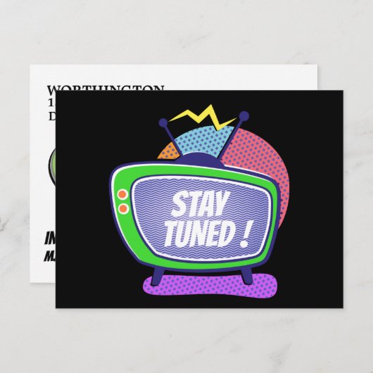 SAVE THE DATE ポストカード (正面/裏面)