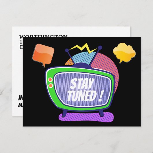 SAVE THE DATE ポストカード (正面/裏面)