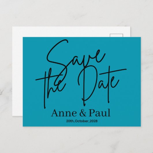 save the date ポストカード (正面/裏面)