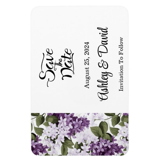 Save The Date マグネット (縦)