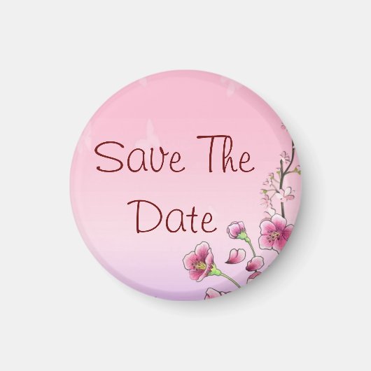 Save The Date マグネット (正面)