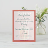 Save The Date ヴィンテージ ウイスキー ドリンク 招待状 (スタンド正面)