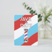 Save the Date ヴィンテージ バーバー ショップ (スタンド正面)