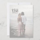 「SAVE THE DATE」写真付き セーブザデート (正面)
