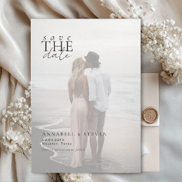 「SAVE THE DATE」写真付き セーブザデート