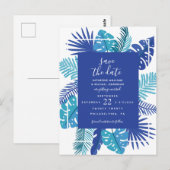 Save The Date｜南国ウェディング ポストカード (正面/裏面)