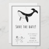 Save the Date – 愛のクジラ セーブザデート (正面/裏面)