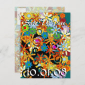 Save The Date – 愛の木カスタマイズ-  案内ポストカード (正面/裏面)