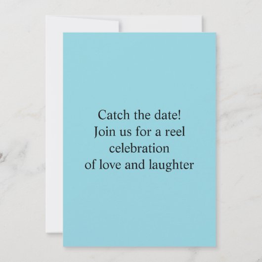 Save the Date 招待状 (裏面)