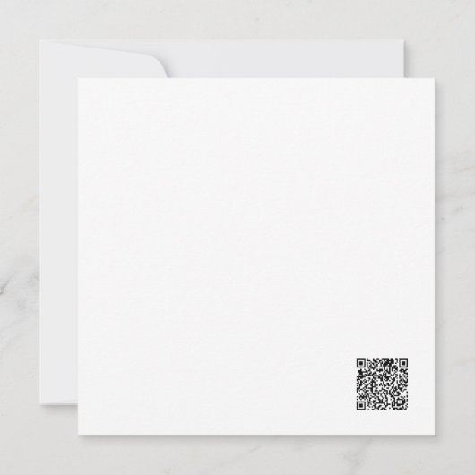 Save the Date 招待状 (裏面)