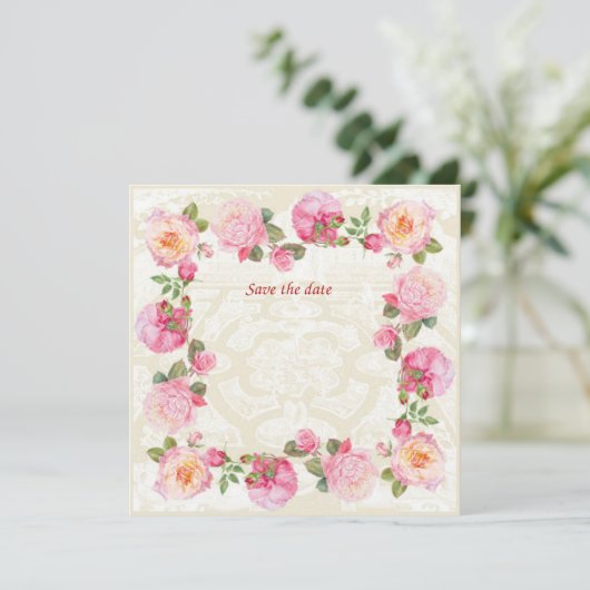 Save the date 招待状 (スタンド正面)