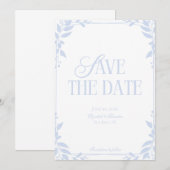 Save The Date 招待状 (正面/裏面)