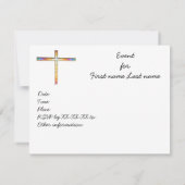 Save the Date - 招待状 (裏面)