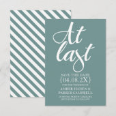 Save the Date 招待状 | ついに  (正面/裏面)