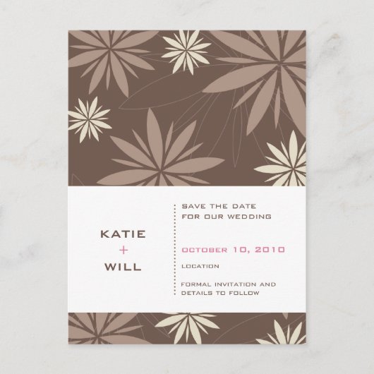 SAVE THE DATE ::活力 案内ポストカード (正面)