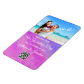 Save the Date 結婚 Photo's Magnet-Stardust Sea- マグネット (左側)