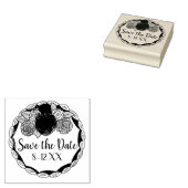 Save the Date 結婚's Cake Love Rubber Stamp ラバースタンプ (押印)