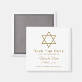 Save The Date 結婚's Magnets : Star of David マグネット (正面/裏面)