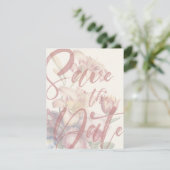 Save the Date 花束テンプレート セーブザデート (スタンド正面)