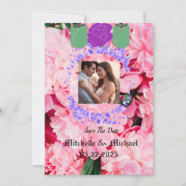 Save the Date A Wedding Invitation to Cherish  招待状