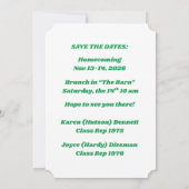 Save The Date Alumni Graduates セーブザデート (裏面)