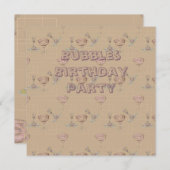 Save the date, Bubbleroom セーブザデート (正面/裏面)