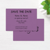 SAVE THE DATE CARD -イニシャル (デスク)