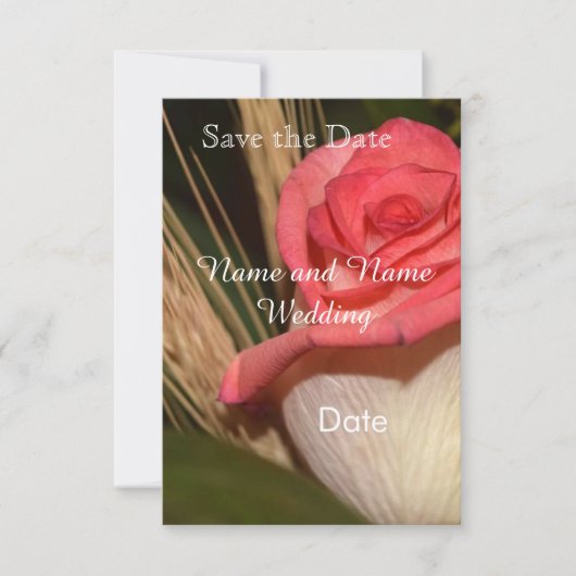 Save the date card セーブザデート (正面)