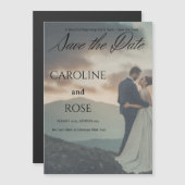 SAVE THE DATE CARD マグネット招待状 (正面/裏面)