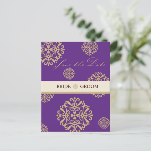 SAVE THE DATE CARD :: charm 10 ポストカード (スタンド正面)