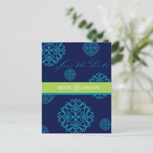 SAVE THE DATE CARD :: charm 2 ポストカード (スタンド正面)