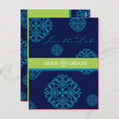 SAVE THE DATE CARD :: charm 2 ポストカード (正面/裏面)