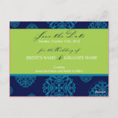 SAVE THE DATE CARD :: charm 2 ポストカード (裏面)