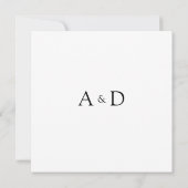 Save the Date Card Customizable セーブザデート (裏面)