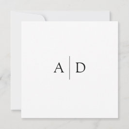 Save the Date Card Customizable セーブザデート