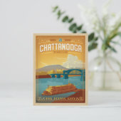 Save the Date - Chattanooga, TN 案内ポストカード (スタンド正面)