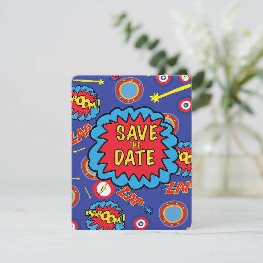 Save the Date Comic Heroes (スタンド正面)