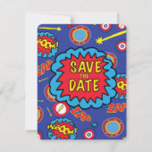 Save the Date Comic Heroes (正面)