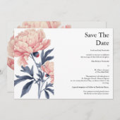 Save the Date_convites casamento 招待状 (正面/裏面)