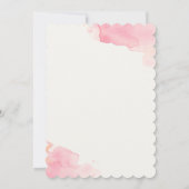 Save the date "Coquelicots" セーブザデート (裏面)