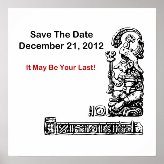 Save The Date, December 21, 2012 - The Apocalypse ポスター (正面)