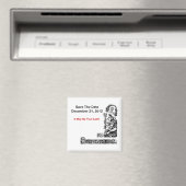 Save The Date, December 21, 2012 - The Apocalypse マグネット (インサイチュ (食洗機))